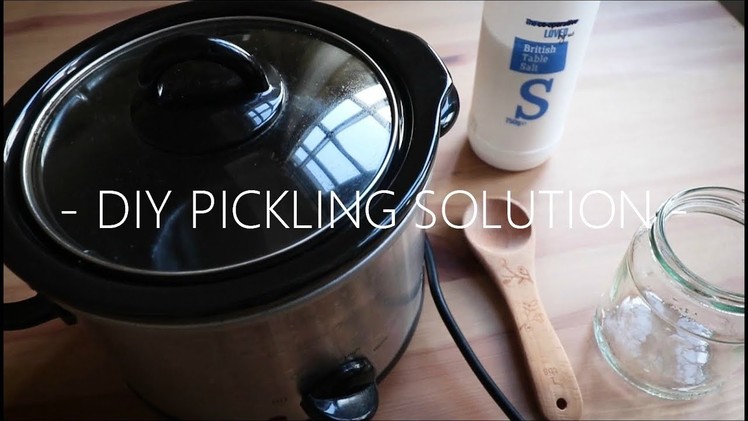 Learn Silversmithing: EASY HOMEMADE DIY PICKLING SOLUTION
