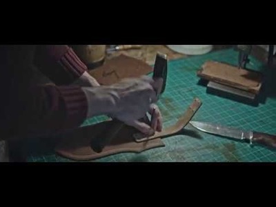Leather Craft. Making knife sheath by Northmen Guild