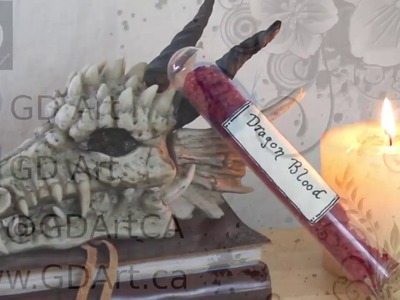 Magical Ingredients: ~Dragon Blood~ DIY Potion Bottle