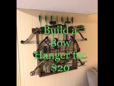 Make a Compound Bow Rack for $20 | Archery | DIY
