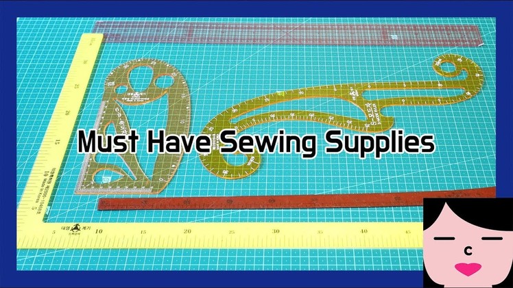 Must have sewing supplies 기본 봉제도구 미싱 부자재
