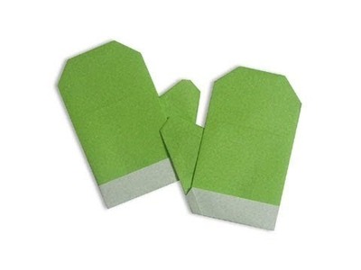 Origami Gloves | Cách gấp găng tay giấy