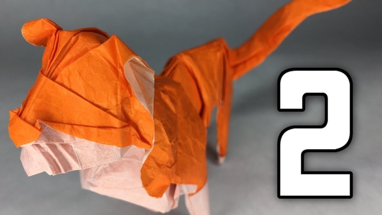 Origami Looper Cat Tutorial [ By Victoria Serova ] Part 2.2