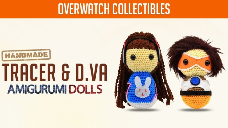 Overwatch Handmade Amigurumi Dolls