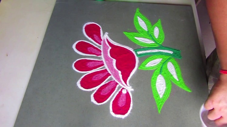 Rangoli designs handmade