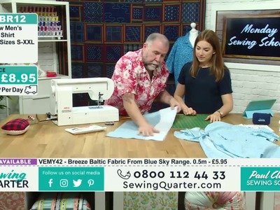 Sewing Quarter - Monday Sewing School - 4th September 2017