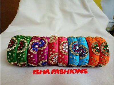 Silk Thread Jewelry| Bridal Collection| Isha fashions| Handmade Collection | SilkThread bangle