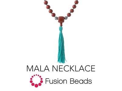 Tutorial: Learn how to make the Mala Beaded Necklace | Fusion Beads