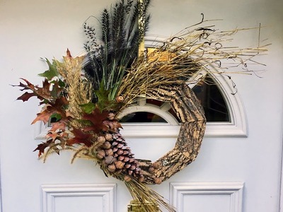 Wooden Autumn Wreath DIY Build