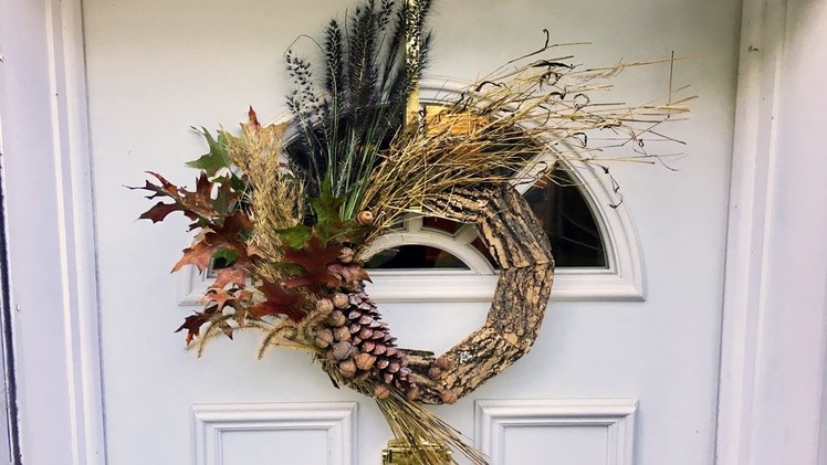 Wooden Autumn Wreath DIY Build