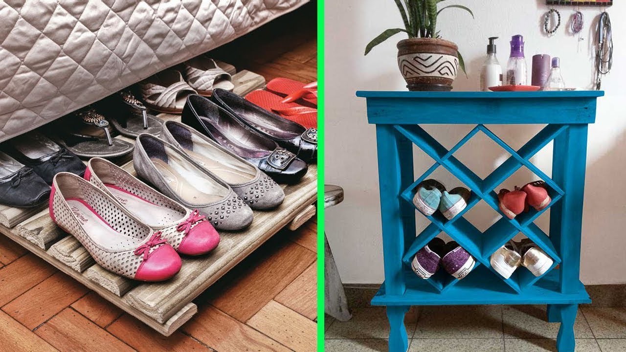 50 Pallet Shoe Rack Creative Diy Shoe Storage Ideas