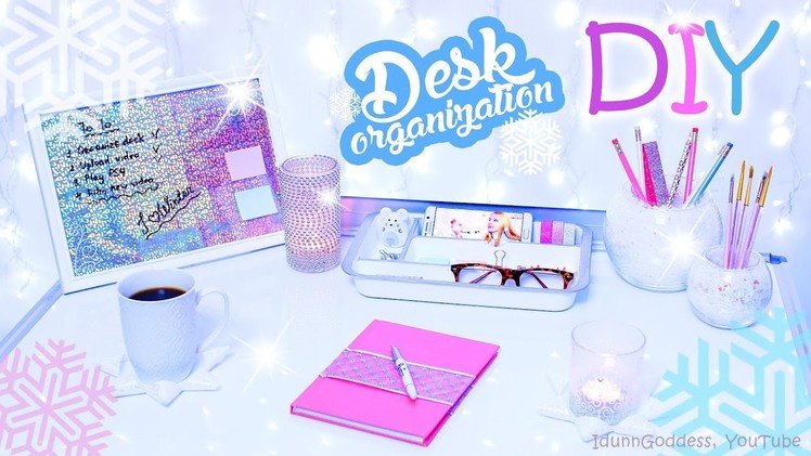 6 DIY Desk Organization and Decor Ideas For Winter – Winter Style Desk Decorations and Organizers