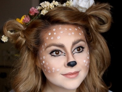 Bambi.Deer Halloween Makeup Tutorial | Hey Julia Rae