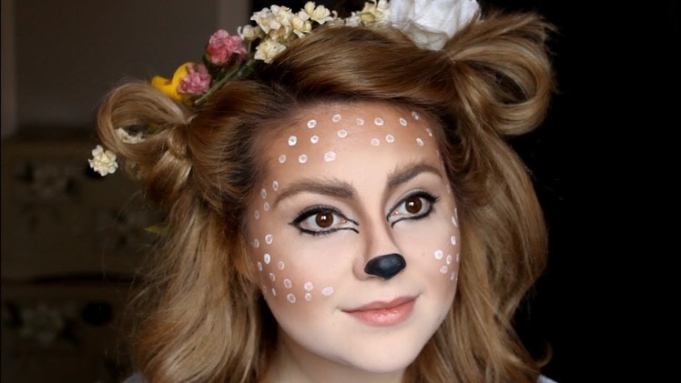 Bambi.Deer Halloween Makeup Tutorial | Hey Julia Rae