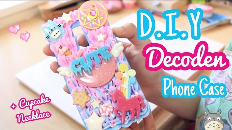 ♡ D.I.Y | Decoden Phone Case!