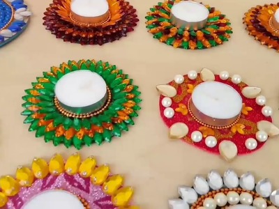 Diwali special. DIY. Diwali decoration. How to make floating candle