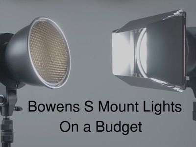 DIY Cheapest Video Lighting with Bowens Mount Accessories
