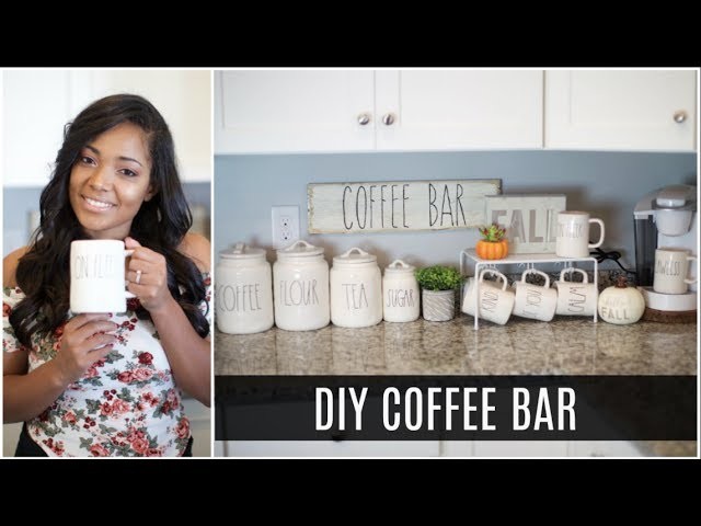 DIY COFFFE BAR | RAE DUNN DECOR