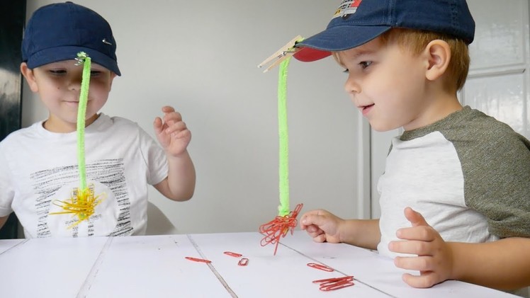 DIY: Fun Magnet Fishing Game For Kids