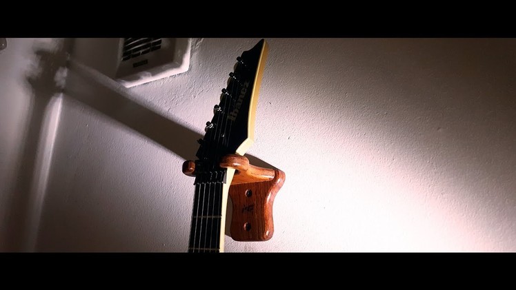 DIY Guitar Hanger - Build Video