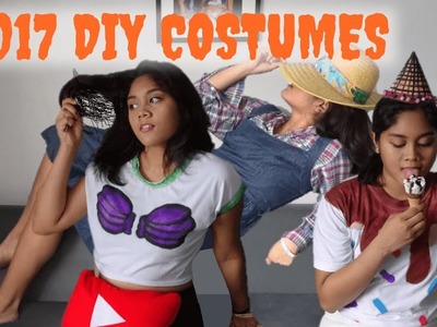 DIY HALLOWEEN COSTUMES 2017