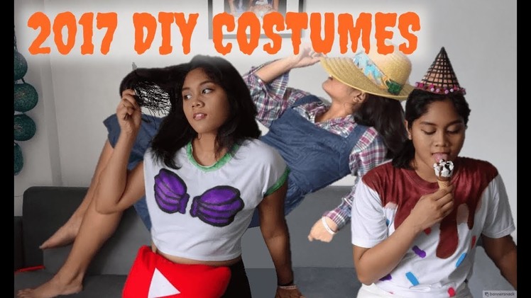 DIY HALLOWEEN COSTUMES 2017