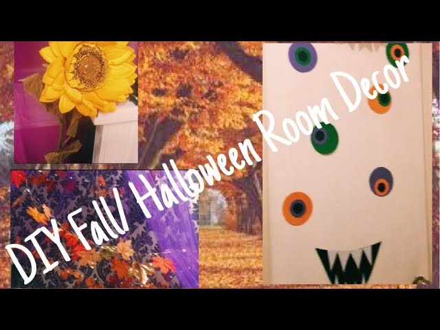 DIY Halloween.Fall Room Decor