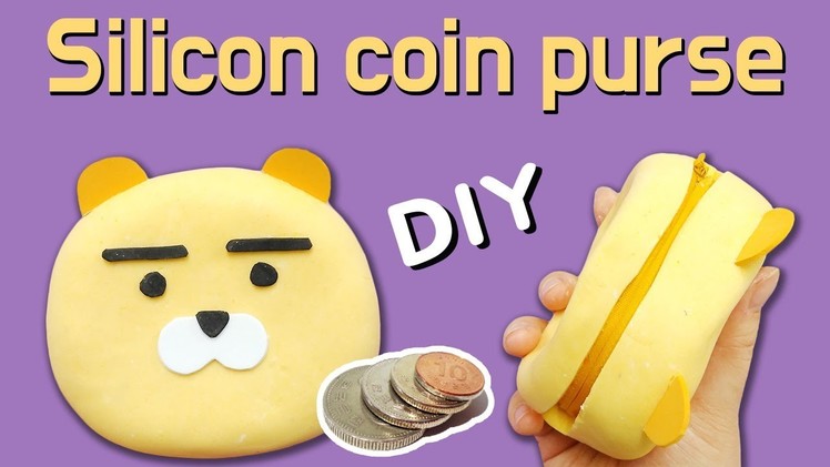 DIY) How to make A Coin Purse with Silicone and Starch!