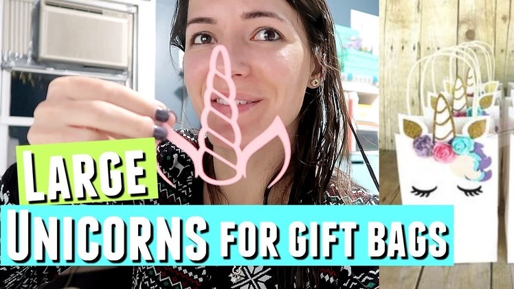DIY LARGE UNICORNS FOR UNICORN GIFT BAGS & Teacher outfit ideas from a Teacher Vlogger