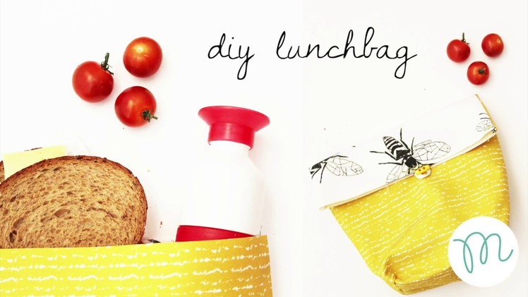 DIY Lunchbag -  Motiflow outdoor fabric