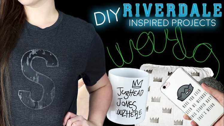 DIY Riverdale Decor l T-Shirt, LIGHT & MORE!