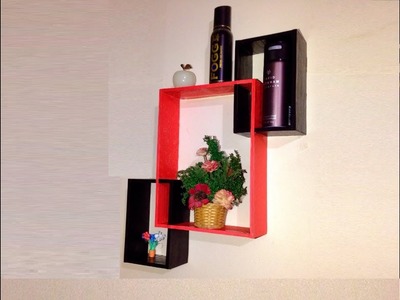 DIY Room Decor Organization | Wall Shelves Design Idea |