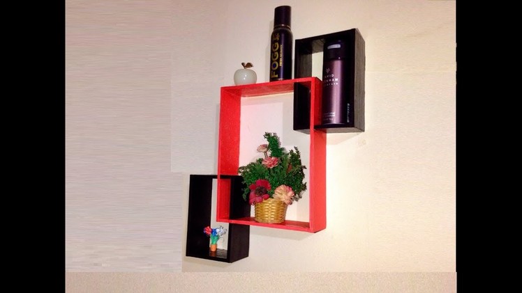 DIY Room Decor Organization | Wall Shelves Design Idea |