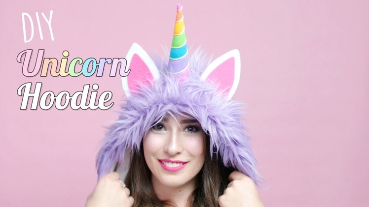 DIY Unicorn Hoodie