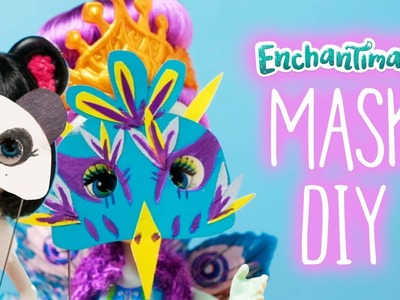 Enchantimals | Enchantimals Halloween Masks - DIY Enchantimals | Stop Motion | Enchantimals Dolls