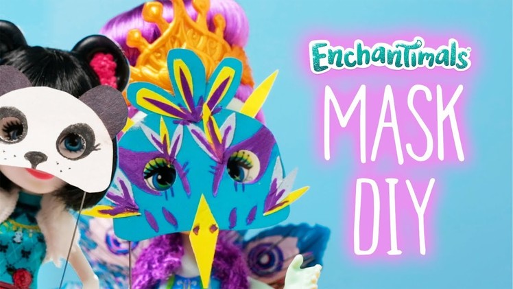 Enchantimals | Enchantimals Halloween Masks - DIY Enchantimals | Stop Motion | Enchantimals Dolls
