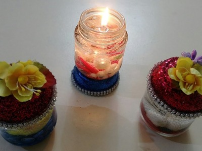 Gel Candle By Waste Material (DIY)