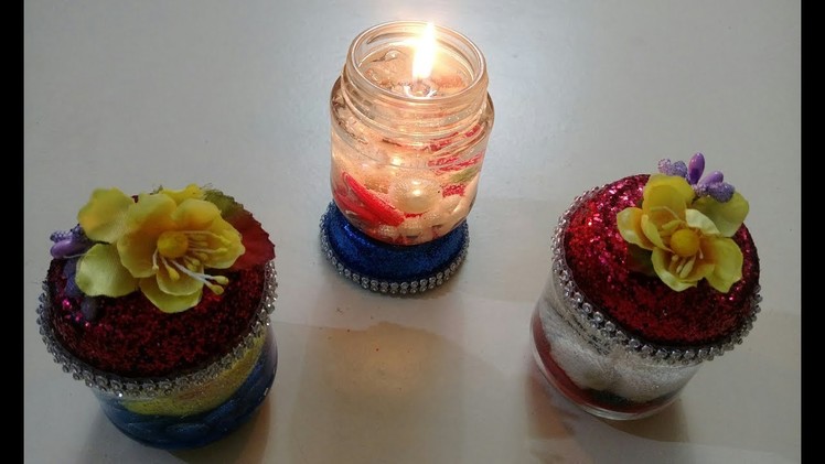 Gel Candle By Waste Material (DIY)