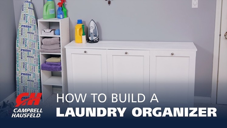 How to Build a DIY Laundry Organizer