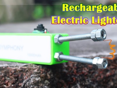 How to Make DIY Electric Lighter | Cigarette Lighter | Rechargeable Electric Lighter