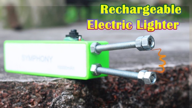 How to Make DIY Electric Lighter | Cigarette Lighter | Rechargeable Electric Lighter