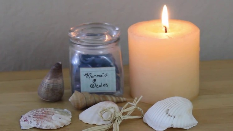 Magical Ingredients: ~ Mermaid Scales ~ DIY Potion Bottle