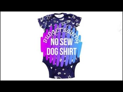 Money Saving No-Sew DIY Dog Shirt