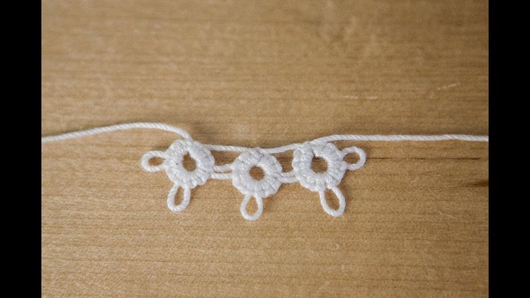Needle Tatting - Ring Thread Method: part one (Tutorial) by RustiKate