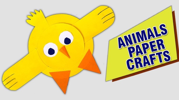 Paper Animals For Kids | Paper Craft Ideas For Kids | Animal For Kids | Easy DIY Crafts For Children