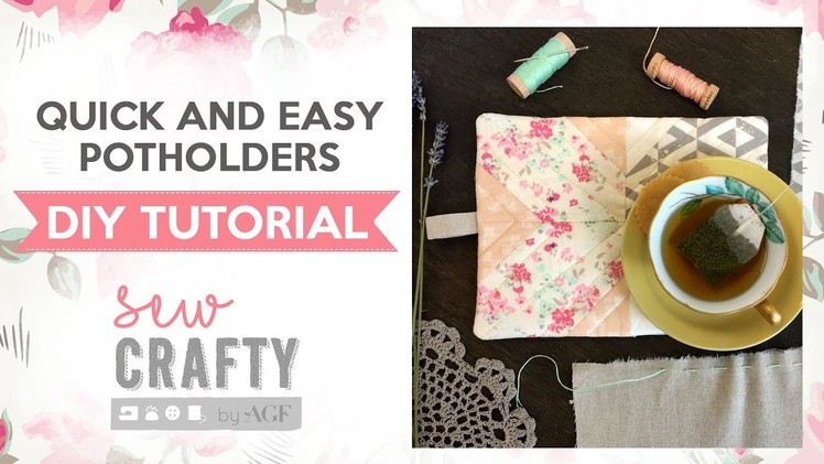 Perfect Gift Giving Tutorial: Quick and Easy Potholders