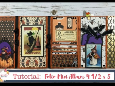 Tutorial: Folio Mini Album (4 1.2 x 8 in)