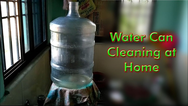 Water Can cleaning at Home - DIY