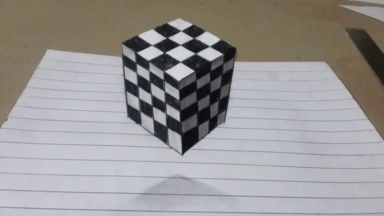 3D Square box  Art