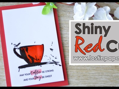 Altenew - Shiny Red Cup for Scrapbook Boutique Hop!